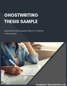 ghostwriting thesis sample ghostwriting thesis sample